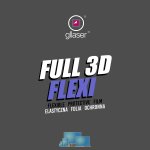 Folia Ochronna Gllaser FULL 3D FLEXI na wymiar do nawigacji GPS 7" - 8"