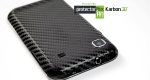 Folia Ochronna skórka ProtectorPLUS Karbon 3D do Samsung GT i8000 Omnia 2