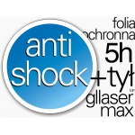 Folia Ochronna Gllaser MAX Anti-Shock 5H do Sony Xperia Z1 Compact + tył Gllaser MAX Anti-Shock 5H