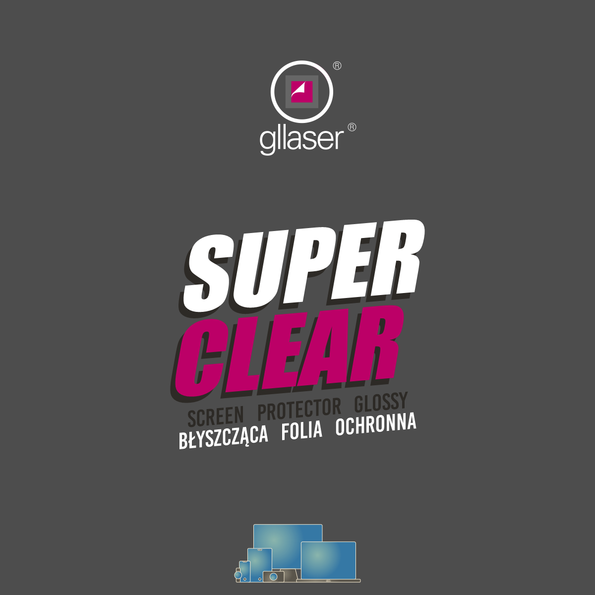 Folia Ochronna Gllaser® SuperClear SC do Samsung Galaxy S23